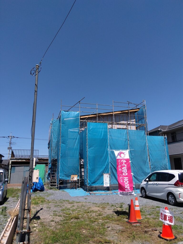 構造見学会1日目を開催しました